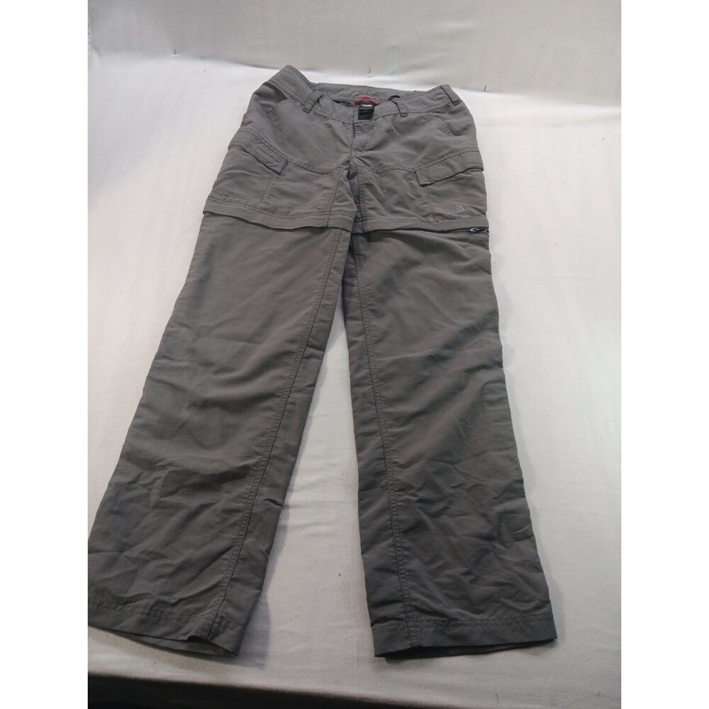 North Face Convertible Cargo Pants Womens 2 Gray Hiking Outdoors Trail - Picture 3 of 15
